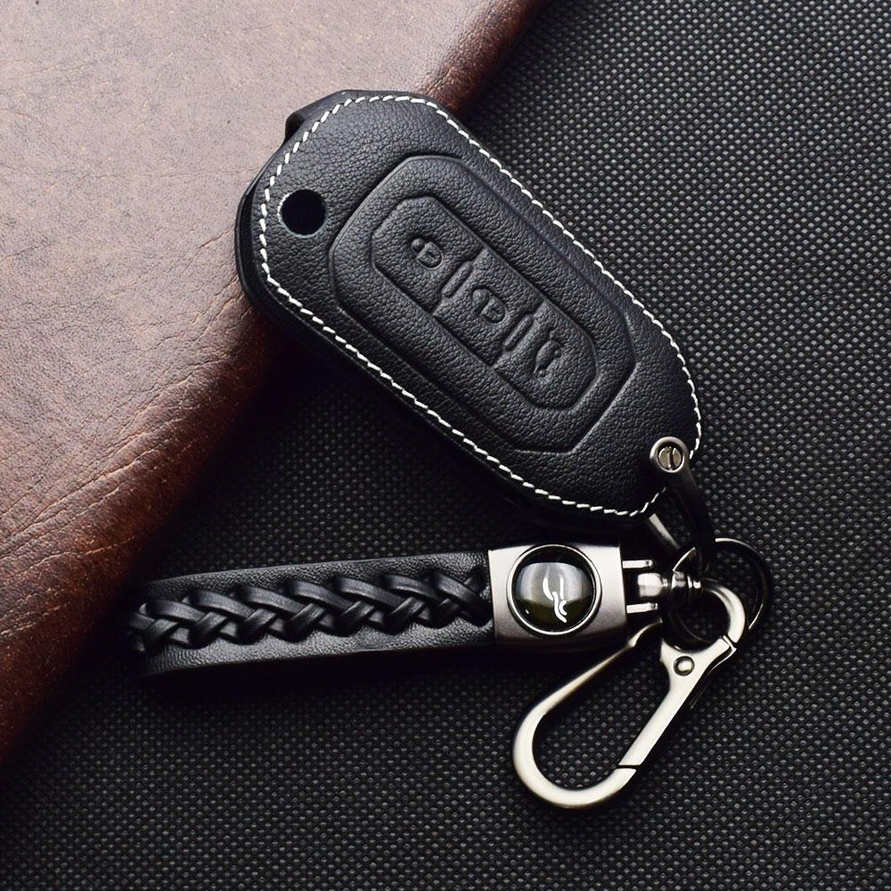 Кожаный чехол-сумка для ключа автомобиля, защитный чехол, аксессуары для Ford F150 F-250 F350 F-450 F-550 Explorer Fusion Mustang Edge