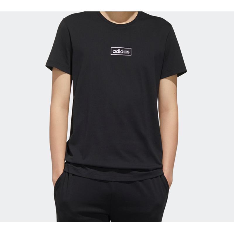 adidas Мужская футболка Neo Straight Fit Черная FP7467