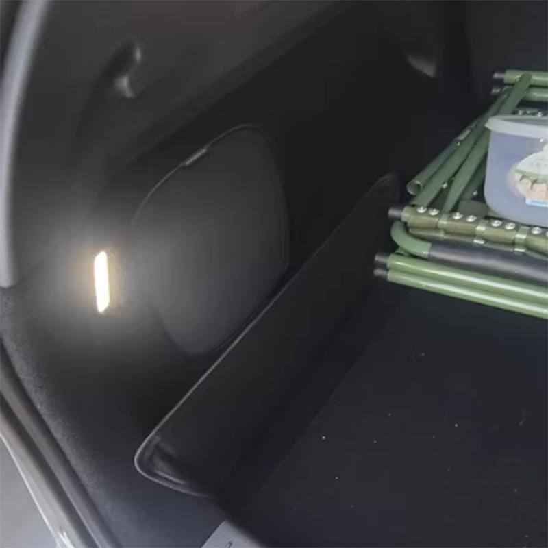 Для XPeng G6 2023-25 Автомобильный органайзер для хранения Разделитель багажника Автомобильная встроенная перегородка для хранения