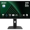 Монитор MSI Pro MP275QPG 27" IPS WQHD 2560x1440 100 Гц 1 мс Черный Бизнес