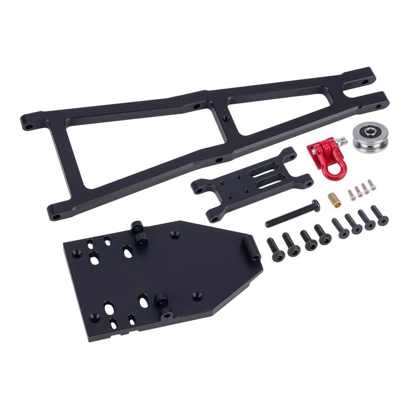 Aluminium 1/10 Scale Winch Truck/Tow Truck Crane Arm kit Simulation for RC Crawler Axial Capra 1.9UTB Trail Buggy Upgrade parts