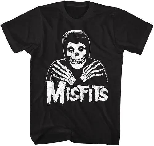 2026 Summer UnisexS T Shirt New Fashion Misfits Punk Style Tshirt Retro Street Skull Pattern Unisexs TShirt Ins Y2k