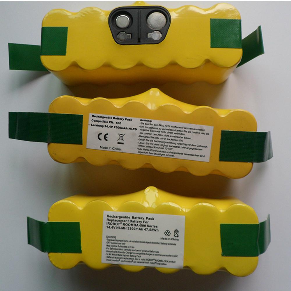 Sweeper Battery 14.4V 3500mAh Ni-MH Battery for IRobot Roomba 500 600 700 800 900 Series Vacuum Cleaner IRobot Roomba 600 620 650 700 770