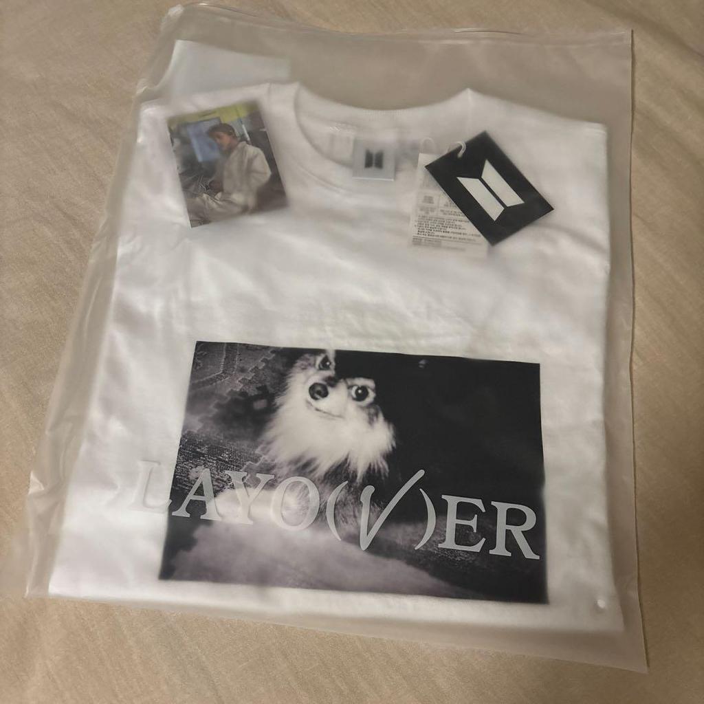 [USED] BTS V LAYOVER T-shirt