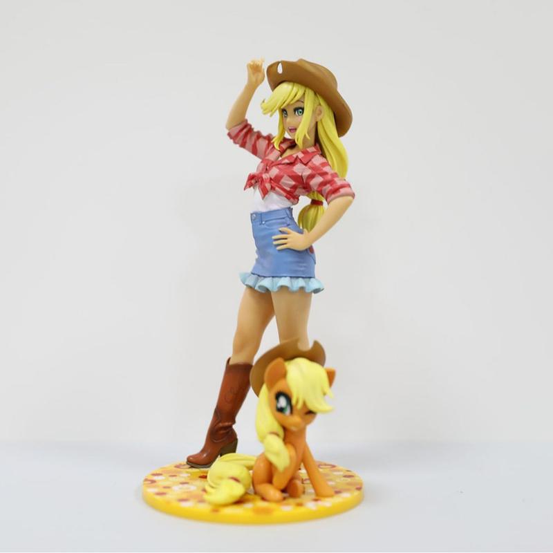 Kotobukiya My Little Pony Эпплджек My Little Pony Бисёдзё ПВХ Экшн-фигурка Аниме Фигурка Модель Игрушки Коллекционная Кукла Подарок