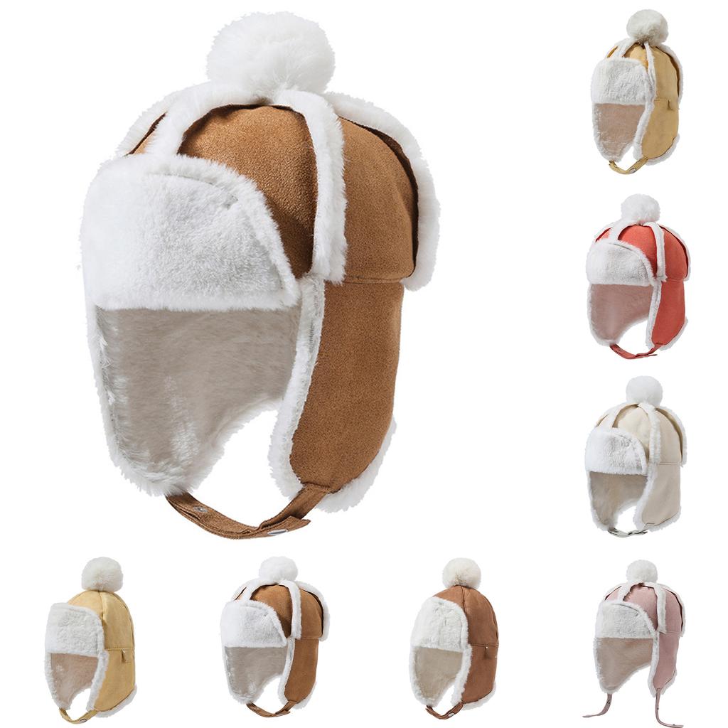 Детская шапка-ушанка для детей от 0 до 3 лет, утолщенная, ветрозащитная и теплая, шапка-сокровище для младенцев и малышей для мальчиков и девочек