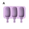 1Set Ice Cream Mold Cooking Tool Resistant Silicone Chocolate Mould DIY Ice Tray Ice Molds