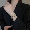 Chic Geometric Metal Jewelry Set Minimalist Bracelets and Rings for Trendsetters