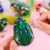 1/4Pcs Wind-up Animal Toy Nostalgic Vintage Kids Adults Clockwork Spring Metal Jumping Frog Rooster Rat Rabbit Toy Party Favors