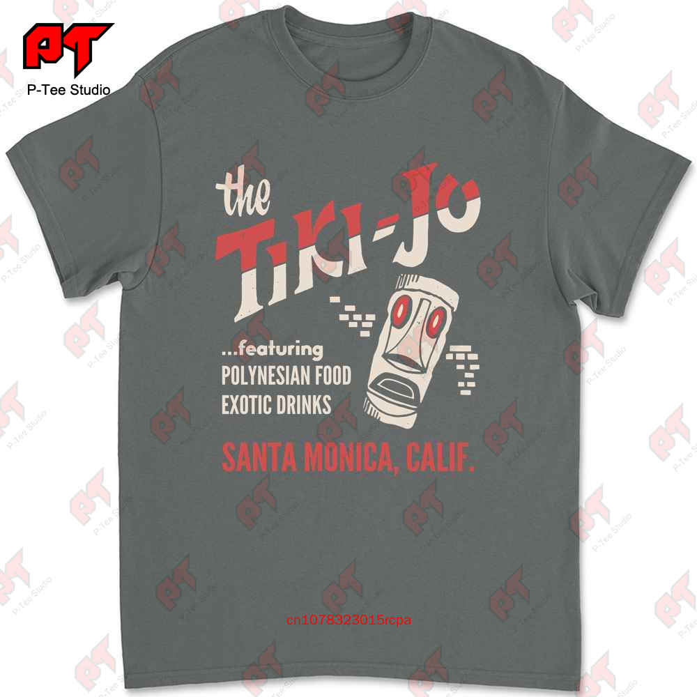 The Tiki Jo Santa Monica Ca Vintage Bar T Shirt TRDL