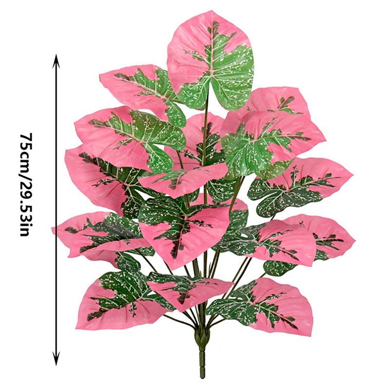 Искусственные зеленые растения кустарники стебли домашний сад внутренний наружный декор