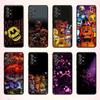 Чехол для телефона Five N-Nights At F-Freddys Fnaf для Samsung S 25,24,23,22,30,21,10,9,Ultra,Plus,Lite,FE,4,5 G Мягкий черный чехол
