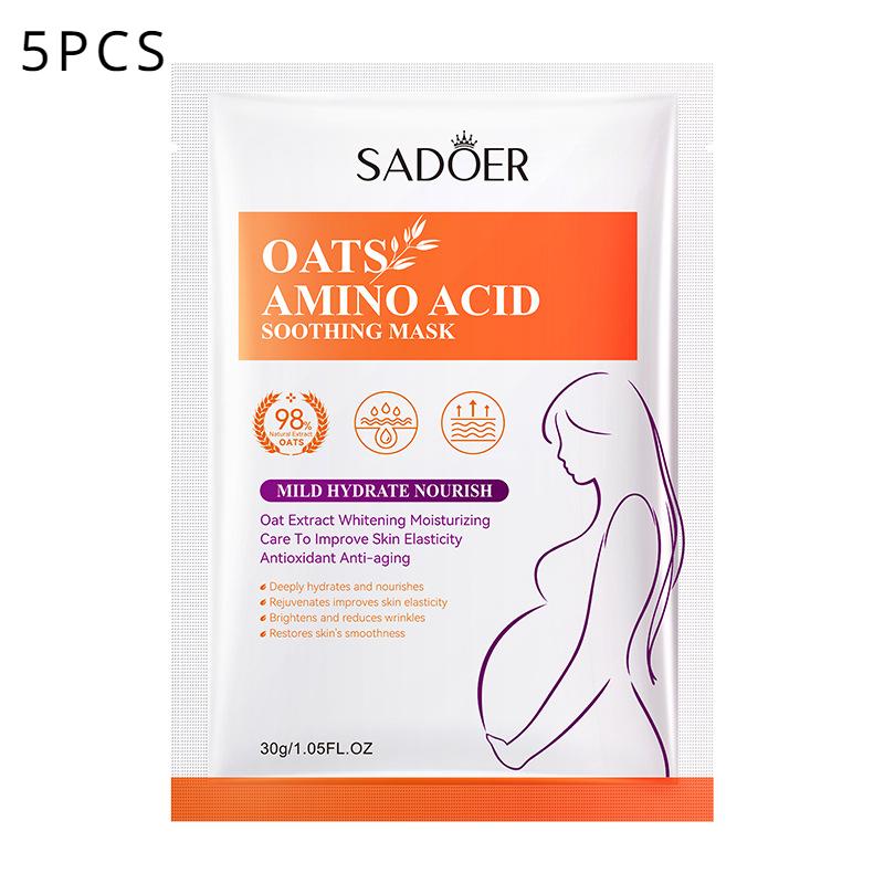 Sadoer Питательная и увлажняющая маска с овсяными аминокислотами