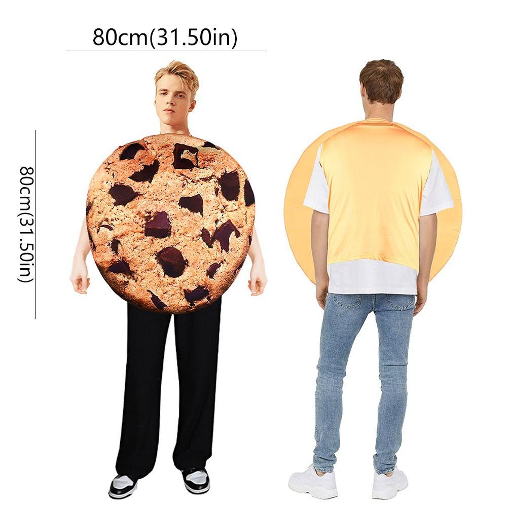 Еда Шоколад Печенье Костюм Молоко Костюм для Выступлений Забавный Детский Косплей Костюм Фото Профи