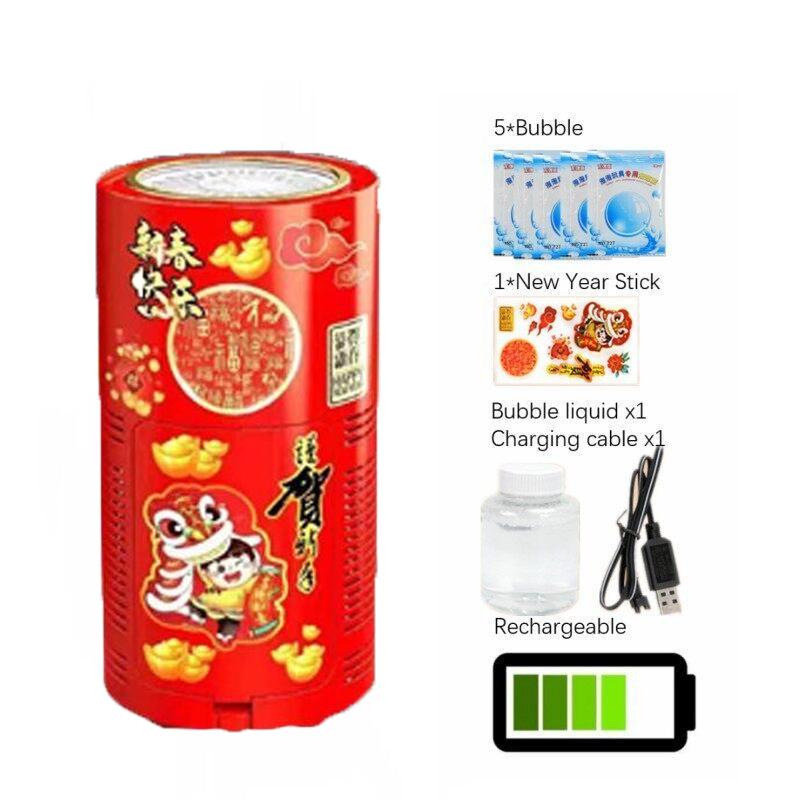 Имитация фейерверка, машина для производства мыльных пузырей, портативные электрические мыльные пузыри с музыкой, автоматические машины для создания мыльных пузырей для вечеринки на открытом воздухе, подарок на день рождения для мальчика и девочки