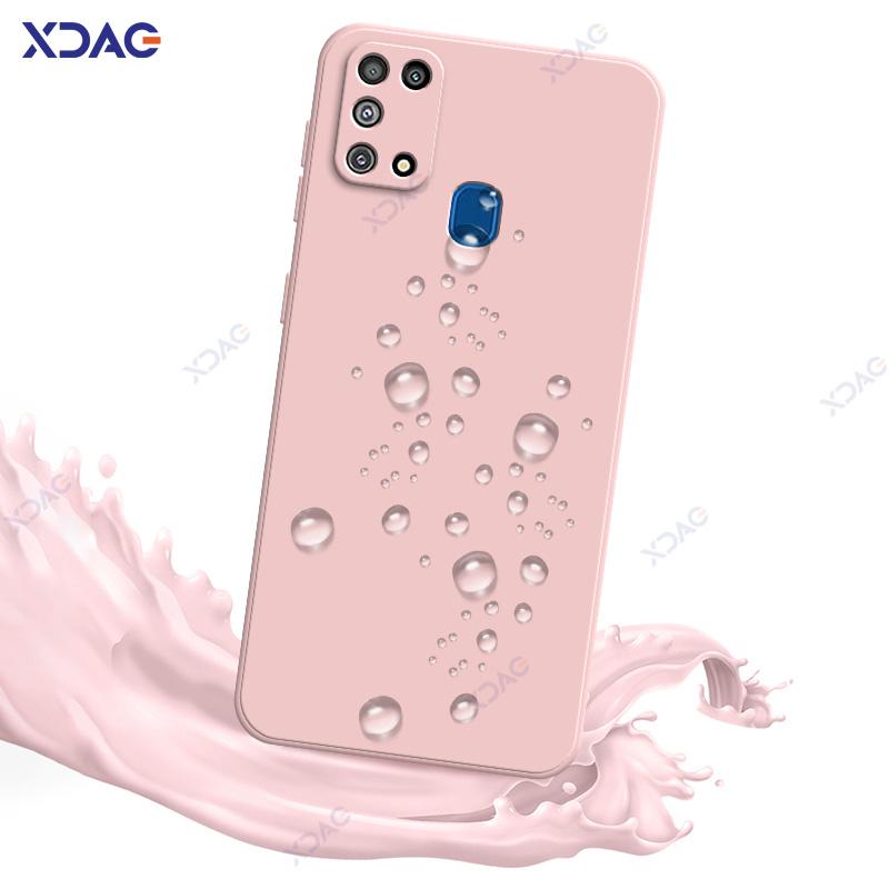 Роскошный модный милый чехол для Samsung Galaxy M31 Prime F41 SamsungM31 SamsungF41 360 мягкие квадратные жидкие силиконовые чехлы для телефонов