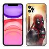 Крутой чехол для телефона Deadpool для Apple iPhone 12 13 Mini 11 14 15 Pro Max 7 8 Plus X XR XS SE 2020 2022 черный силиконовый чехол