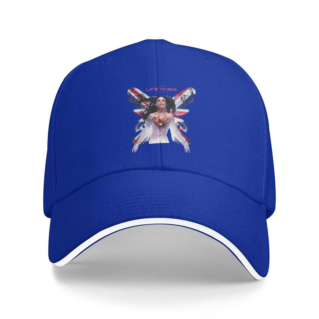 Katys Perrys Sun Baseball Cap The Lifetimes Tour Summer y2k Cute Trucker Hat For Couple WomenOutdoor Sport Baseball Caps