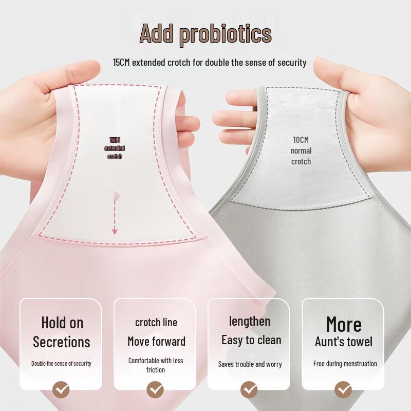 MIIOW 10A Антибактериальное женское хлопковое нижнее белье