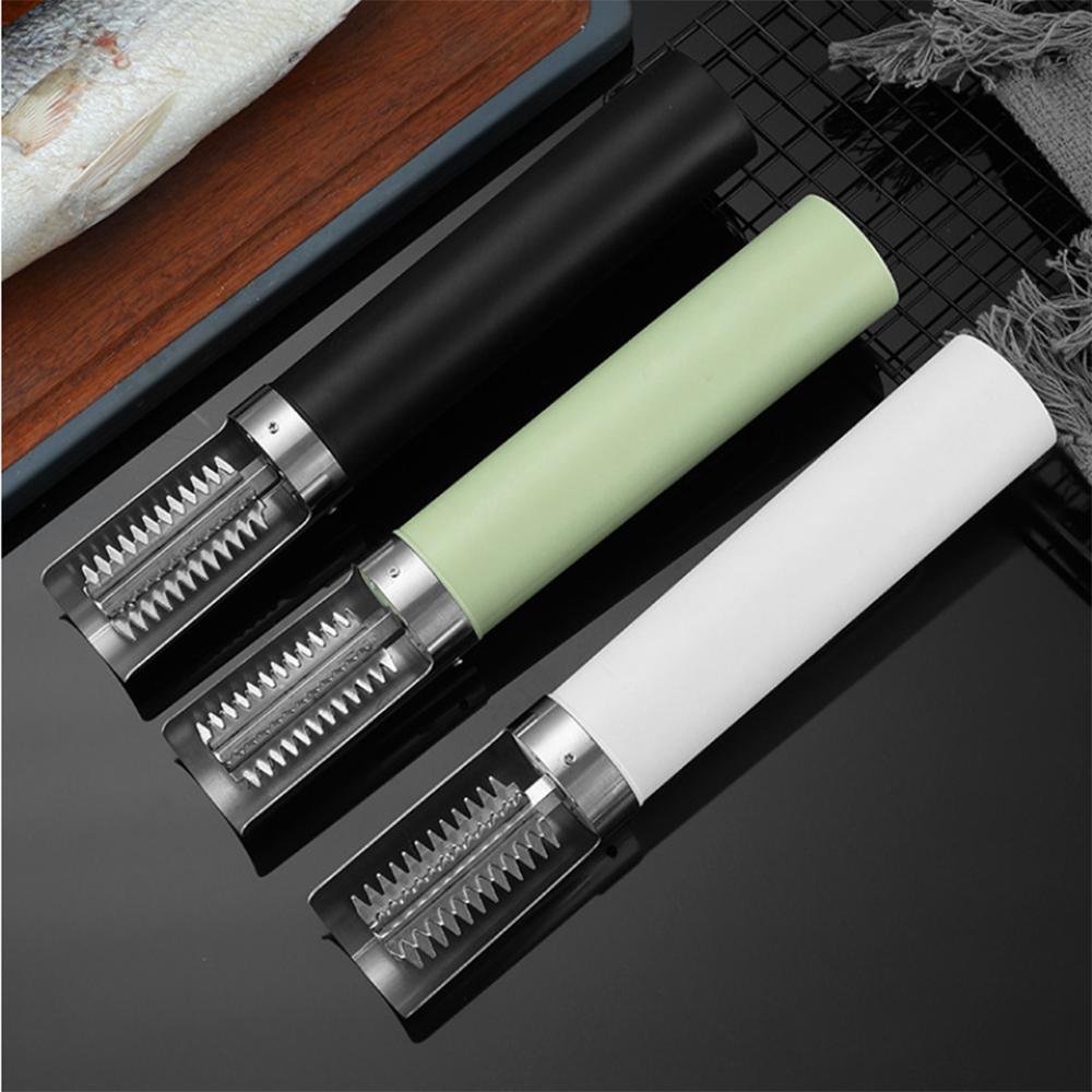 Электрический очиститель для рыбной чешуи, беспроводной скребок для рыбной чешуи, портативный инструмент для удаления чешуи