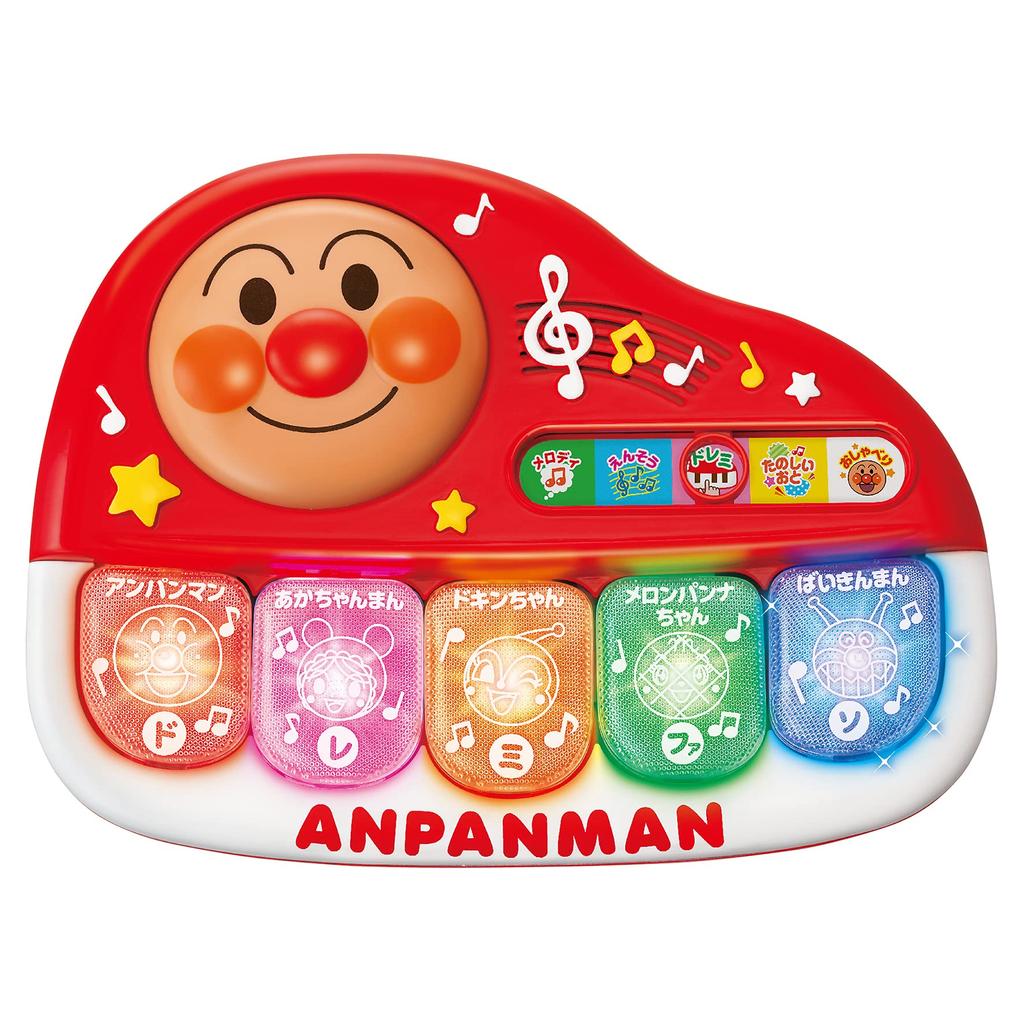 Joy Palette Anpanman Сыграйте в первый раз на пианино для младенца Kirapika Iku brain!