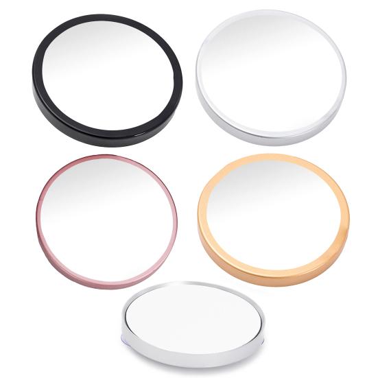 Портативное 30-кратное увеличительное косметическое зеркало, пинцет на присоске, портативное зеркало для макияжа с лупой для путешествий