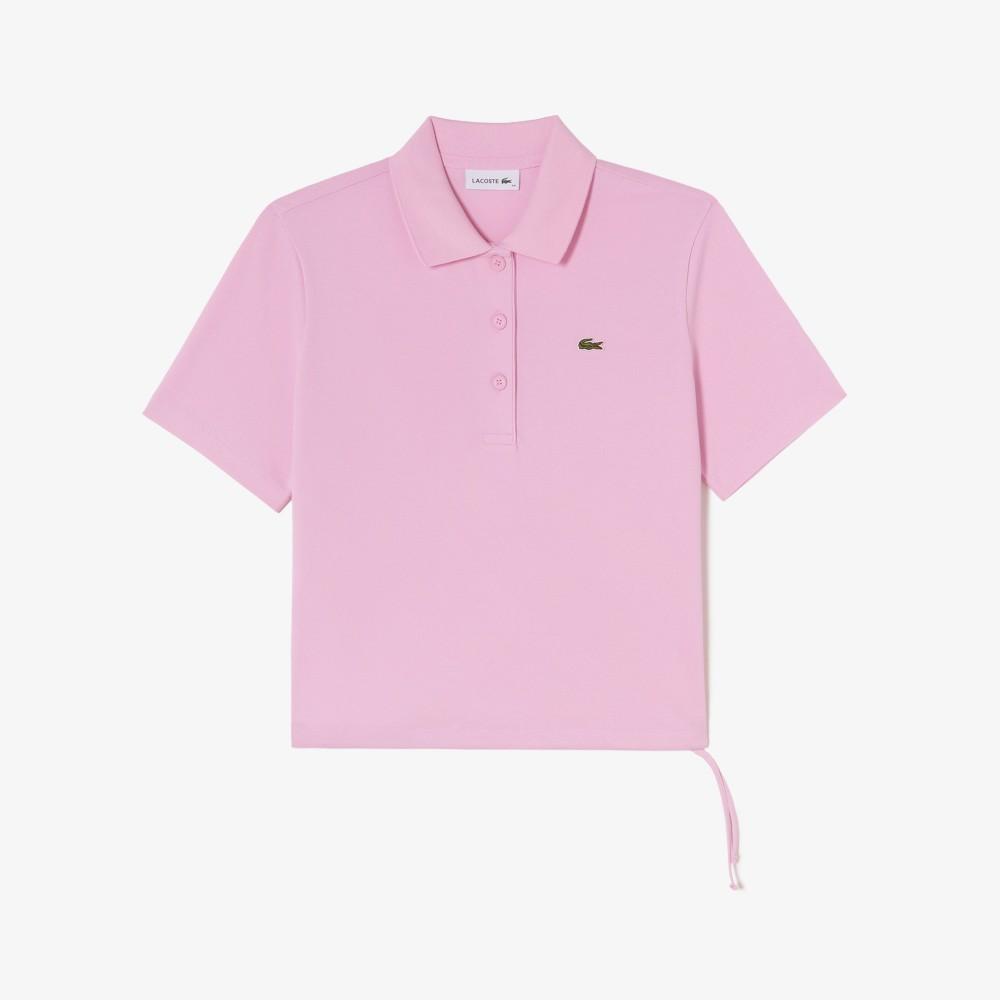 [lacoste] Women's Tied Ribbon Polo Shirt PF925E-56GZ4H