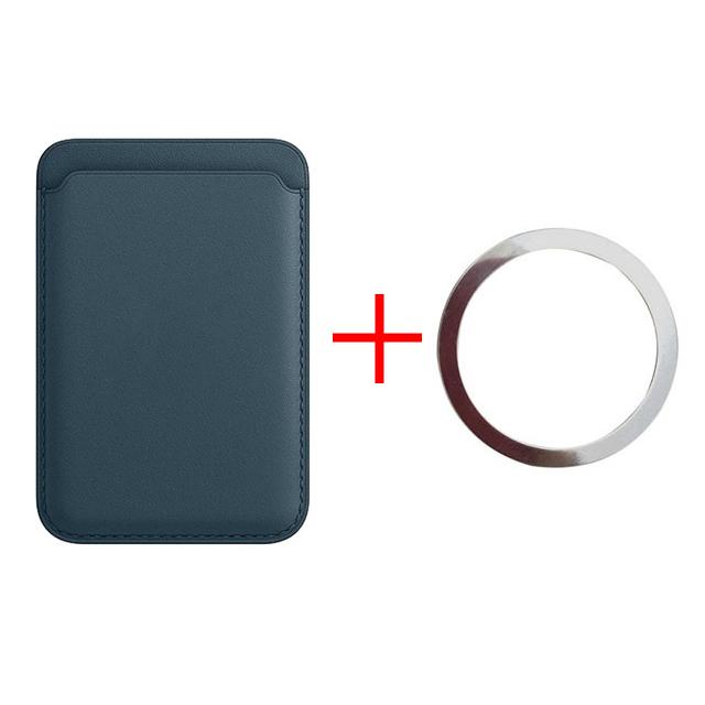 Для Magsafe Сильный Магнитный Кожаный Кошелек Карман Магнитный Для Apple iPhone 17 16 15 14 Держатель Карт Чехол-Сумка для Телефона Аксессуары