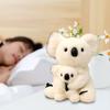 2Pcs/Set Koala Plush Toy Emotional Healing Soft Soothing Doll Hug Companion Well-being Doll Koala Hug Toy