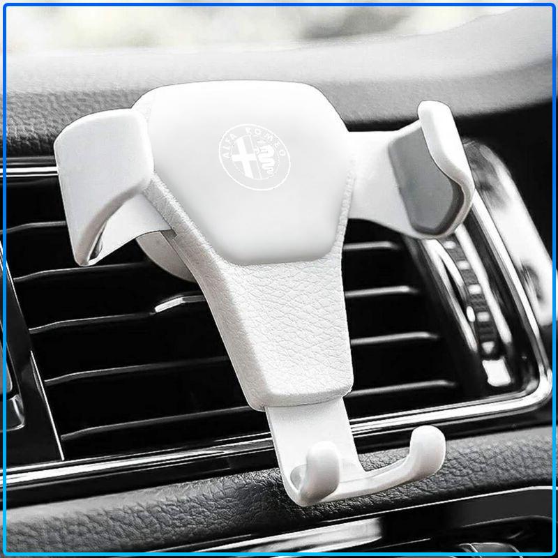 Для Alfa Romeo 147 159 Giulietta Giulia Mito Spider Alpha Nподголовник Держатель для телефона в машину Крепление в дефлектор Навигация GPS Мобильный Автостайлинг