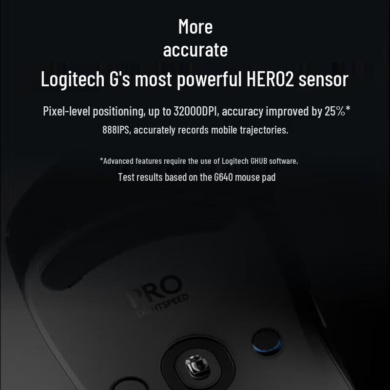 Logitech G PRO 2 LIGHTSPEED Wireless Gaming Mouse
