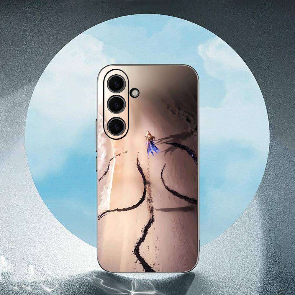 C-Cartethyia-a Для Samsung Galaxy S23 S24 S25 Ultra S22 Plus S21 Черный Мягкий Чехол Водонепроницаемый Мягкий Чехол