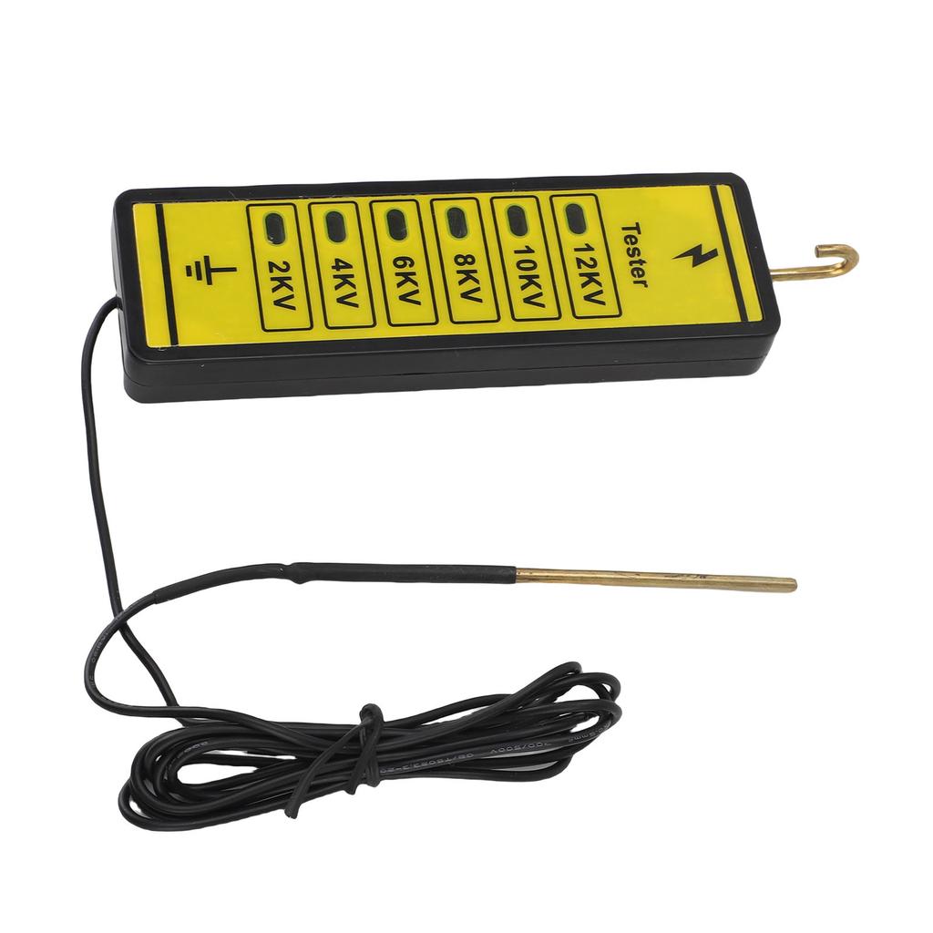 Portable Electric Fence Voltage Tester 12kv Electric Fence Voltage Fault Finder with 6 Indicator
