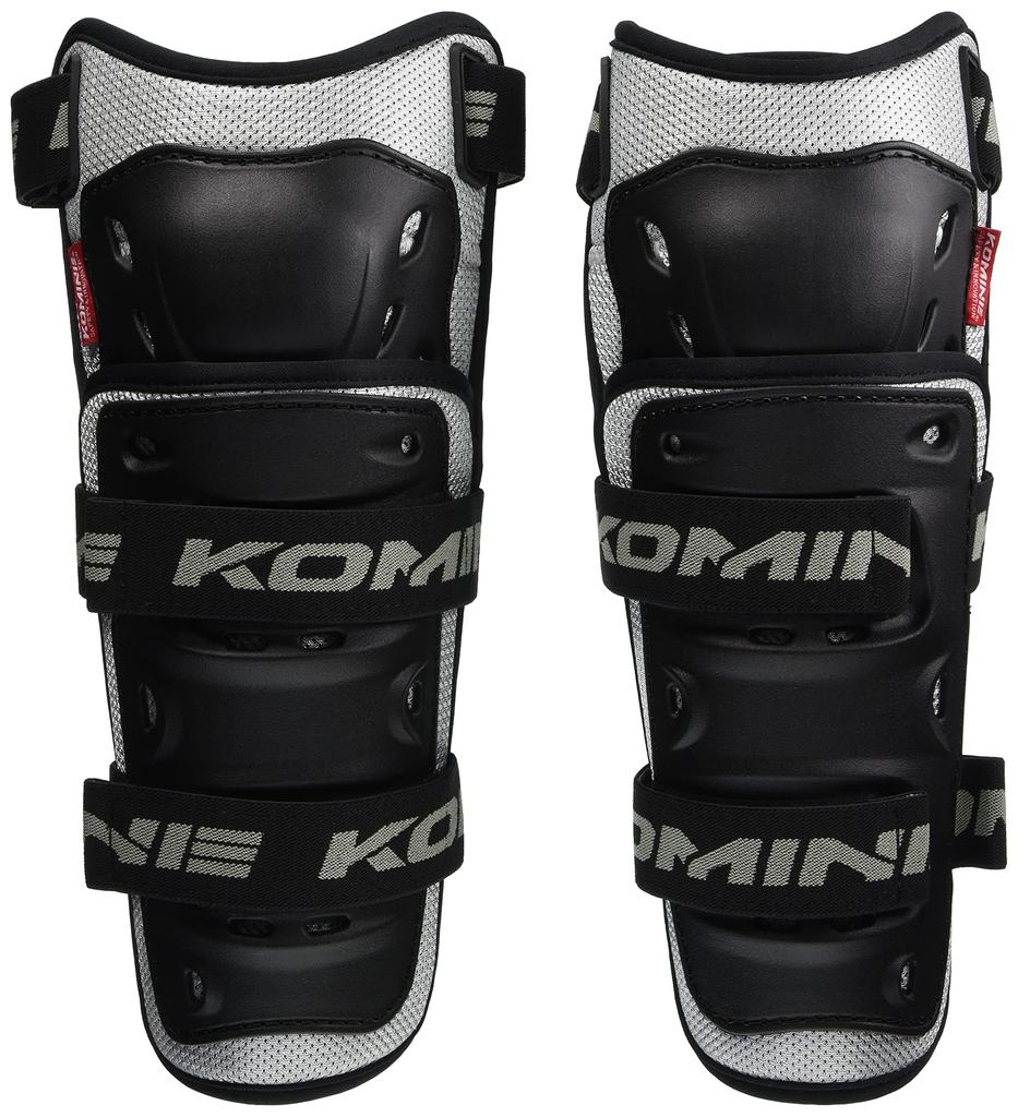 KOMINE Мотоциклетная CE Flex защита колена Free 901 Стандартный протектор CE Черный/Титан SK-690