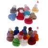10Pcs 3.5Cm Mixed Woolen Yarn Mini Hat Cap Headwear Garment Doll Craft Materials