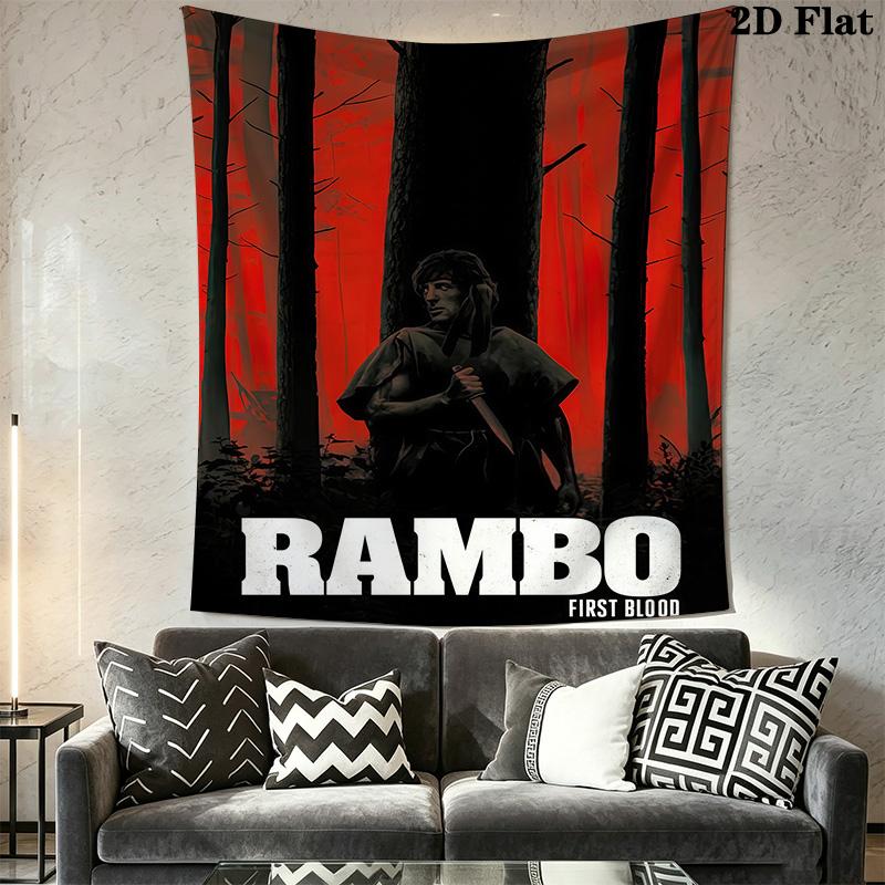 Rambo Last Blood Threepiece Set 1 Duvet Cover 2 Pillowcase Without Core Christmas Birthday Gift Duvet Cover And Pillowcase