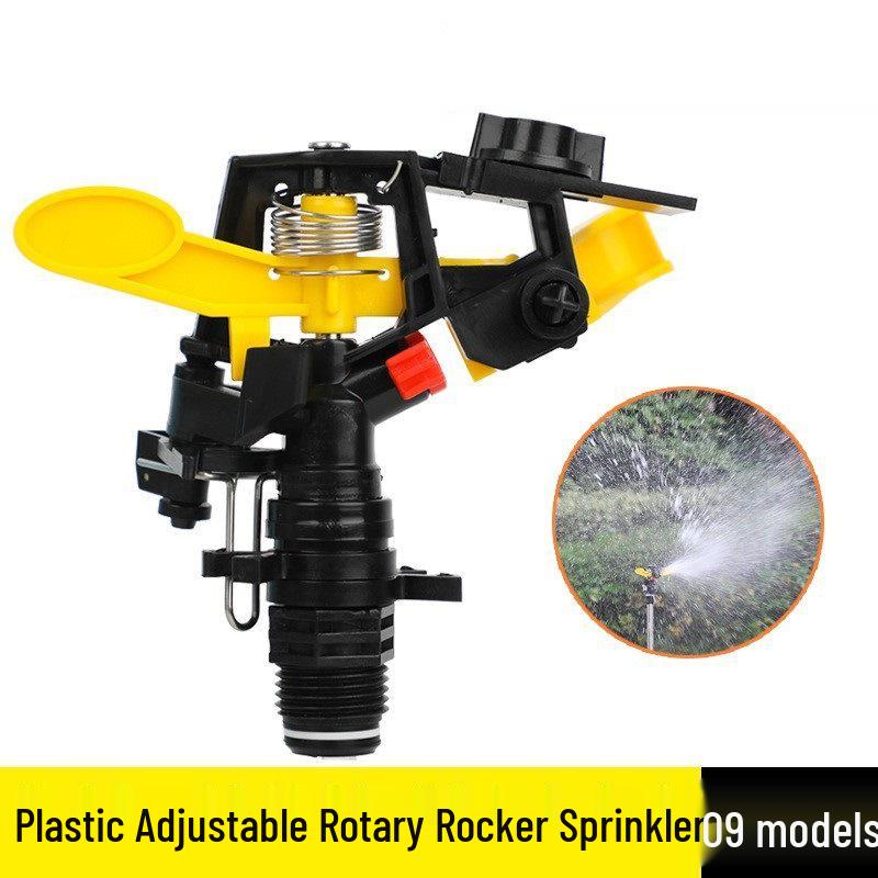 Вращающийся на 360° автоматический дождеватель для полива сада и газона