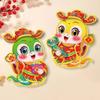 Door Couplet Chinese Door Stickers Chinese Ornaments Spring Festival Supplies  Living Room