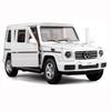 1:32-масштабные литые модели автомобилей, игрушечные машинки, Benz G350 AMG из сплава, игрушечный автомобиль с откидной спинкой, звуковая и световая игрушка для девочек и мальчиков, детские игрушки