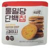 Dashin Whole Wheat Sugar Protein Chip Spicy 45g, Korean Snacks