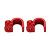 2Pcs Motorcycle Front Rear Brake Hose Guide Spare Part For Honda CRF250L/M 2012-2015 Moto Oil Line Holder Cable Clamp