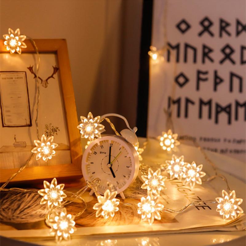 1,5/3/6/10 м светодиодная гирлянда из кристаллов вишневого цвета гирлянда для рождественской свадьбы вечеринки декоративная гирлянда на батарейках