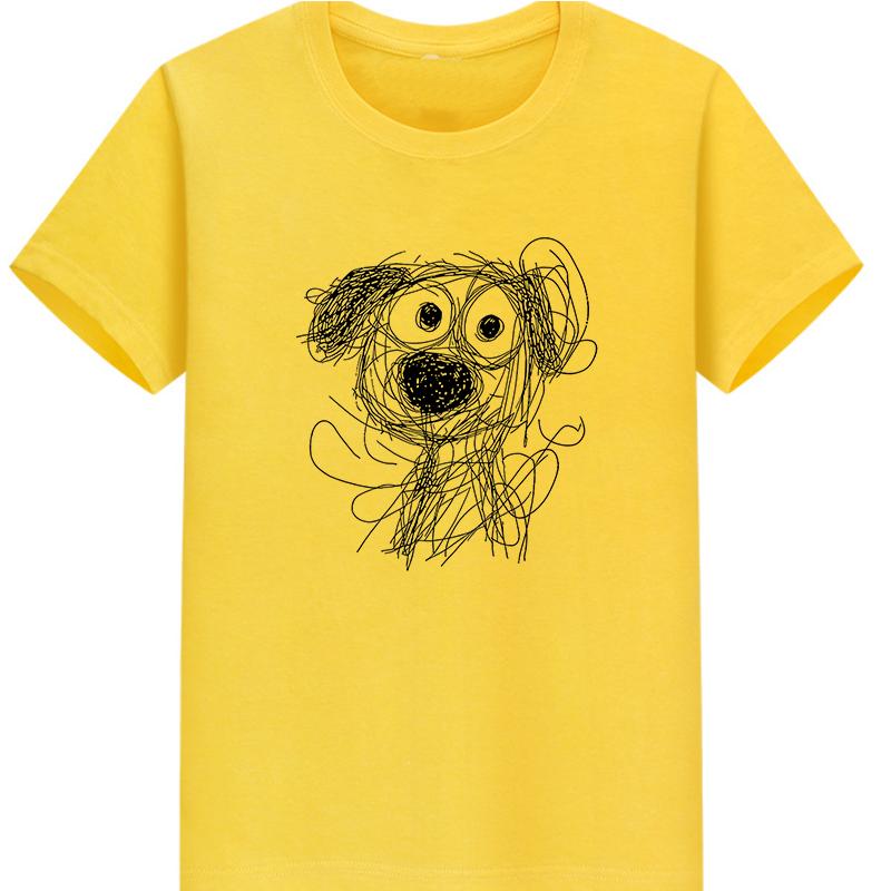 COTTON Doodlestyle Dog TShirt Cool Casual Pride Tee Unisex New Fashion TShirt for Unisex and Women Street Style