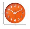 HZDHCLH Настенные часы, стильные, тихие, скандинавские (Оранжевый Белый)…