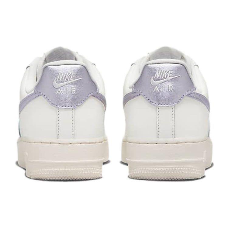 Nike Air Force 1 Low Sail Oxygen Purple Женские кроссовки белые DV7470-100