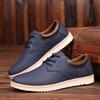 Men Leather Casual Shoes Male 2025 Summer Comfortable Flat Shoes for Men Trendy Sneaker Male Oxfords Shoes Zapatos Para Hombre