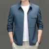 Новая тонкая рубашка куртка выпуск маленькая вафельная повседневная мужская куртка