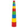 Dantoy Cup Stacking B 9p Set, Mixed Colors, 1 Set, Korean Baby Products