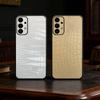 Чехол для телефона под крокодиловую кожу для Samsung S25,24,21,22,23,30,Ultra,20,Plus,Fe,Lite,Note Мягкий черный чехол