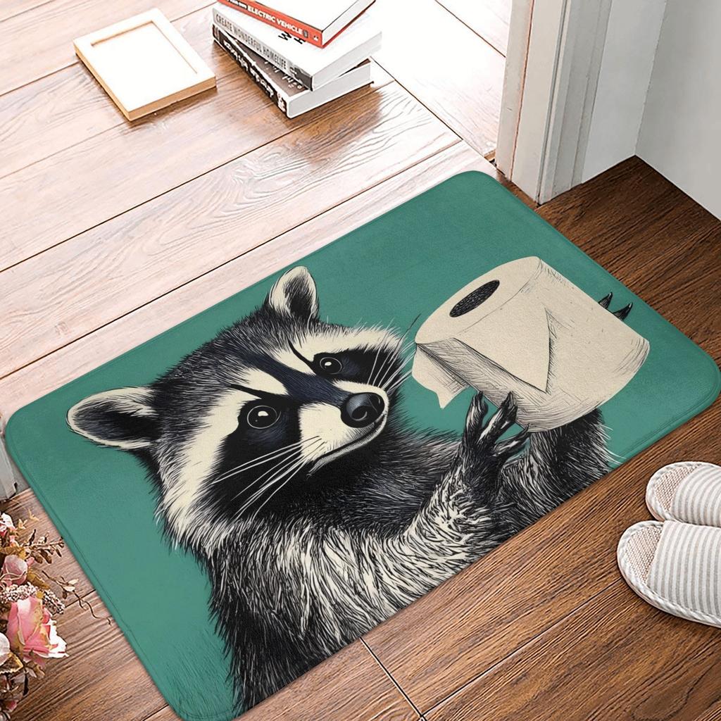 Going To The Toilet Doormat Mat Anti-Slip Kitchen Bath Toilet Rug Carpet